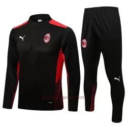 AC Milan Komplet Kurtki Treningowej 2022-23 Czarny AC Milan Komplet Kurtki Treningowej 2022-23 Czarny