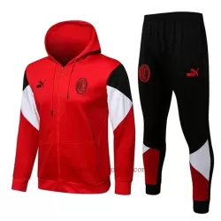 AC Milan Kurtka Treningowa z Kapturem 2022-23 Czerwony AC Milan Kurtka Treningowa z Kapturem 2022-23 Czerwony
