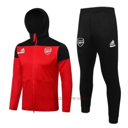 Arsenal Kurtka Treningowa z Kapturem 2022-23 Czerwony Arsenal Kurtka Treningowa z Kapturem 2022-23 Czerwony