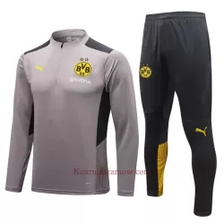 BVB Borussia Dortmund Komplet Kurtki Treningowej 2022-23 Jasnoszary BVB Borussia Dortmund Komplet Kurtki Treningowej 2022-23 Jasnoszary