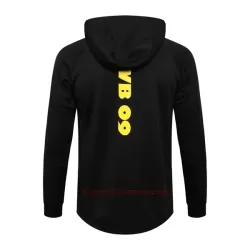 BVB Borussia Dortmund Kurtka Treningowa z Kapturem 2022-23 Czarny