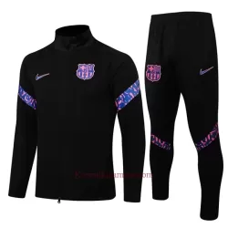FC Barcelona Komplet Kurtki Treningowej 2022-23 Czarny Dziecięca FC Barcelona Komplet Kurtki Treningowej 2022-23 Czarny Dziecięca