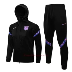 FC Barcelona Kurtka Treningowa z Kapturem 2022-23 Czarny FC Barcelona Kurtka Treningowa z Kapturem 2022-23 Czarny