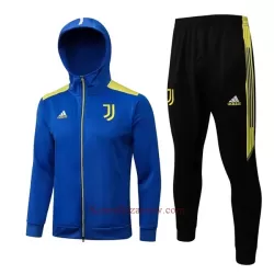 Juventus FC Kurtka Treningowa z Kapturem 2022-23 Niebieski Juventus FC Kurtka Treningowa z Kapturem 2022-23 Niebieski