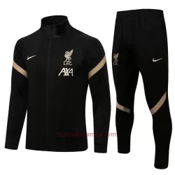 Liverpool Komplet Kurtki Treningowej 2022-23 Czarny Dziecięca Liverpool Komplet Kurtki Treningowej 2022-23 Czarny Dziecięca