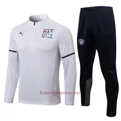 Manchester City Komplet Kurtki Treningowej 2022-23 Biały Manchester City Komplet Kurtki Treningowej 2022-23 Biały