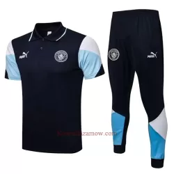 Manchester City Koszulka Polo Treningowa 2022-23 Niebieski Manchester City Koszulka Polo Treningowa 2022-23 Niebieski
