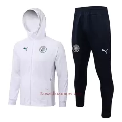 Manchester City Kurtka Treningowa z Kapturem 2022-23 Biały Manchester City Kurtka Treningowa z Kapturem 2022-23 Biały