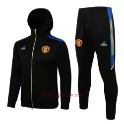 Manchester United Champions League Kurtka Treningowa z Kapturem 2022-23 Czarny Manchester United Champions League Kurtka Treningowa z Kapturem 2022-23 Czarny