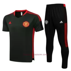 Manchester United Komplet Koszulka Treningowa 2022-23 Ciemnozielony Manchester United Komplet Koszulka Treningowa 2022-23 Ciemnozielony
