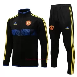 Manchester United Komplet Kurtki Treningowej 2022-23 Czarny Manchester United Komplet Kurtki Treningowej 2022-23 Czarny