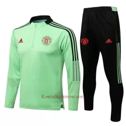 Manchester United Komplet Kurtki Treningowej 2022-23 Zielony Manchester United Komplet Kurtki Treningowej 2022-23 Zielony