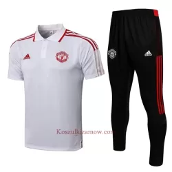 Manchester United Koszulka Polo Treningowa 2022-23 Biały-Czerwony-Biały Manchester United Koszulka Polo Treningowa 2022-23 Biały-Czerwony-Biały