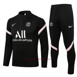 Paris Saint-Germain Komplet Kurtki Treningowej 2022-23 Czarny-Jasnoróżowy Paris Saint-Germain Komplet Kurtki Treningowej 2022-23 Czarny-Jasnoróżowy