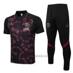 Paris Saint-Germain Koszulka Polo Treningowa 2022-23 Czarny-Fioletowy Paris Saint-Germain Koszulka Polo Treningowa 2022-23 Czarny-Fioletowy
