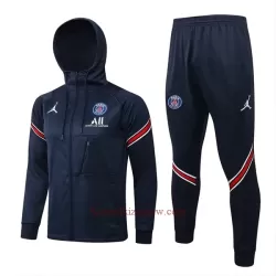 Paris Saint-Germain Kurtka Treningowa z Kapturem 2022-23 Niebieski Paris Saint-Germain Kurtka Treningowa z Kapturem 2022-23 Niebieski