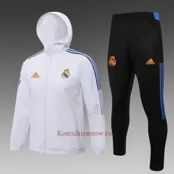 Real Madryt Komplet Kurtek Treningowych Windrunner 2022-23 Biały Real Madryt Komplet Kurtek Treningowych Windrunner 2022-23 Biały