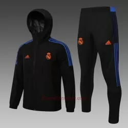 Real Madryt Komplet Kurtek Treningowych Windrunner 2022-23 Czarny Real Madryt Komplet Kurtek Treningowych Windrunner 2022-23 Czarny