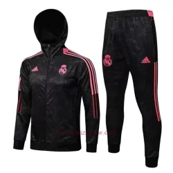 Real Madryt Kurtka Treningowa z Kapturem 2022-23 Czarny Real Madryt Kurtka Treningowa z Kapturem 2022-23 Czarny