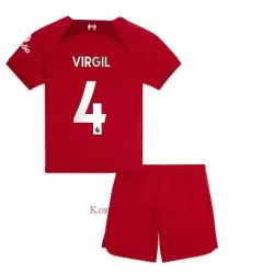 Koszulka Liverpool Virgil 4 2022-23 Domowa Dziecięca Koszulka Liverpool Virgil 4 2022-23 Domowa Dziecięca