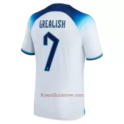Koszulka Anglia Grealish 7 MŚ 2022 Domowa Koszulka Anglia Grealish 7 MŚ 2022 Domowa