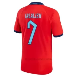 Koszulka Anglia Grealish 7 MŚ 2022 Wyjazdowa Koszulka Anglia Grealish 7 MŚ 2022 Wyjazdowa