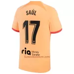 Koszulka Atlético Madryt Saul 17 2022-23 Trzecia