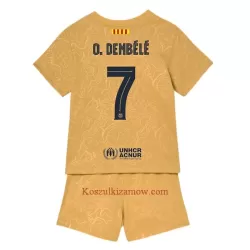 Koszulka FC Barcelona O. Dembele 7 2022-23 Wyjazdowa Dziecięca