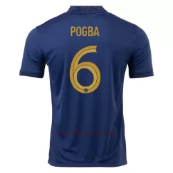 Koszulka Francja Pogba 6 MŚ 2022 Domowa Koszulka Francja Pogba 6 MŚ 2022 Domowa