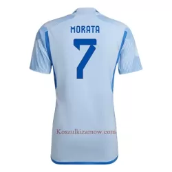Koszulka Hiszpania Morata 7 MŚ 2022 Wyjazdowa Koszulka Hiszpania Morata 7 MŚ 2022 Wyjazdowa