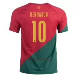 Koszulka Portugalia Bernardo 10 MŚ 2022 Domowa Koszulka Portugalia Bernardo 10 MŚ 2022 Domowa