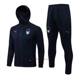 Włochy - Hoodie Komplet Kurtki Treningowej 2022-23 Niebieski Włochy - Hoodie Komplet Kurtki Treningowej 2022-23 Niebieski
