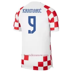 Koszulka Chorwacja Kramaric 9 MŚ 2022 Domowa Koszulka Chorwacja Kramaric 9 MŚ 2022 Domowa