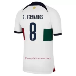 Koszulka Portugalia Bruno Fernandes 8 MŚ 2022 Wyjazdowa Koszulka Portugalia Bruno Fernandes 8 MŚ 2022 Wyjazdowa