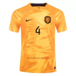 Koszulka VIRGIL 4 Holandia MŚ 2022 Domowa Koszulka VIRGIL 4 Holandia MŚ 2022 Domowa