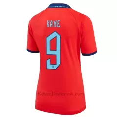 Koszulka Anglia Harry Kane 9 MŚ 2022 Wyjazdowa Damska Koszulka Anglia Harry Kane 9 MŚ 2022 Wyjazdowa Damska
