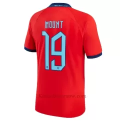Koszulka Anglia Mason Mount 19 MŚ 2022 Wyjazdowa Koszulka Anglia Mason Mount 19 MŚ 2022 Wyjazdowa