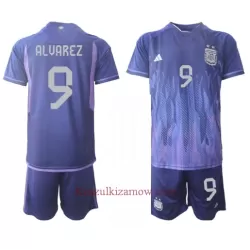 Koszulka Argentyna Julian Alvarez 9 MŚ 2022 Wyjazdowa Dziecięca Koszulka Argentyna Julian Alvarez 9 MŚ 2022 Wyjazdowa Dziecięca