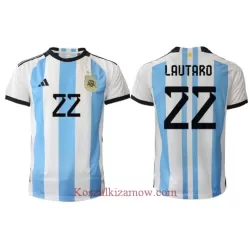 Koszulka Argentyna Lautaro Martinez 22 MŚ 2022 Domowa Koszulka Argentyna Lautaro Martinez 22 MŚ 2022 Domowa