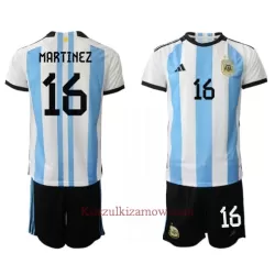 Koszulka Argentyna Lisandro Martinez 16 MŚ 2022 Domowa Dziecięca Koszulka Argentyna Lisandro Martinez 16 MŚ 2022 Domowa Dziecięca