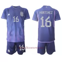 Koszulka Argentyna Lisandro Martinez 16 MŚ 2022 Wyjazdowa Dziecięca Koszulka Argentyna Lisandro Martinez 16 MŚ 2022 Wyjazdowa Dziecięca