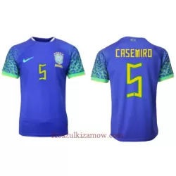 Koszulka Brazylia Casemiro 5 MŚ 2022 Wyjazdowa Koszulka Brazylia Casemiro 5 MŚ 2022 Wyjazdowa