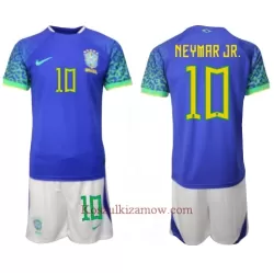 Koszulka Brazylia Neymar Jr 10 MŚ 2022 Wyjazdowa Dziecięca Koszulka Brazylia Neymar Jr 10 MŚ 2022 Wyjazdowa Dziecięca