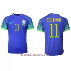 Koszulka Brazylia Philippe Coutinho 11 MŚ 2022 Wyjazdowa Koszulka Brazylia Philippe Coutinho 11 MŚ 2022 Wyjazdowa