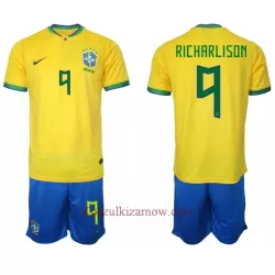 Koszulka Brazylia Richarlison 9 MŚ 2022 Domowa Dziecięca Koszulka Brazylia Richarlison 9 MŚ 2022 Domowa Dziecięca