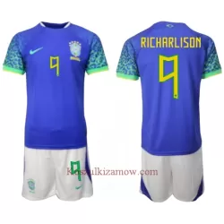 Koszulka Brazylia Richarlison 9 MŚ 2022 Wyjazdowa Dziecięca Koszulka Brazylia Richarlison 9 MŚ 2022 Wyjazdowa Dziecięca