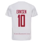 Koszulka Dania Christian Eriksen 10 MŚ 2022 Wyjazdowa