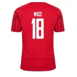 Koszulka Dania Daniel Wass 18 MŚ 2022 Domowa