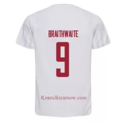Koszulka Dania Martin Braithwaite 9 MŚ 2022 Wyjazdowa Koszulka Dania Martin Braithwaite 9 MŚ 2022 Wyjazdowa