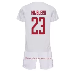 Koszulka Dania Pierre-Emile Hojbjerg 23 MŚ 2022 Wyjazdowa Dziecięca Koszulka Dania Pierre-Emile Hojbjerg 23 MŚ 2022 Wyjazdowa Dziecięca